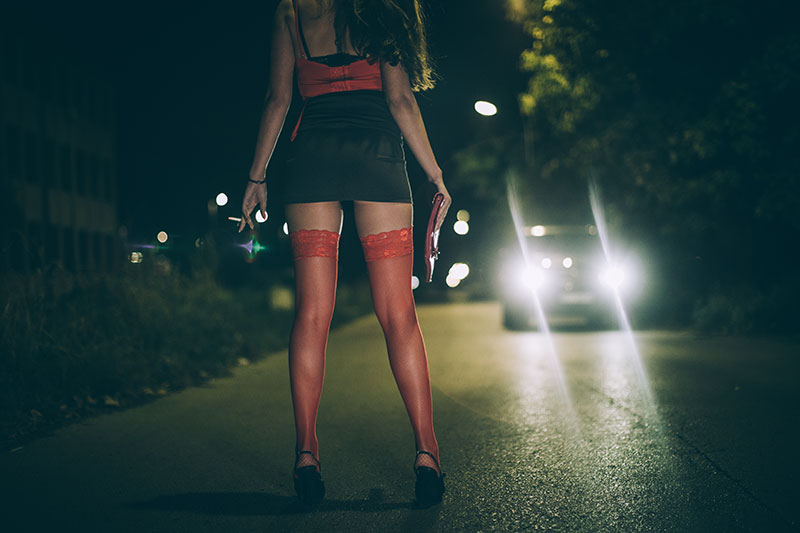 Prostituierte für Paare auf der Straße